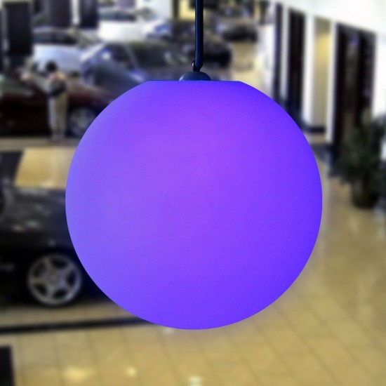 Подвесной светильник шар LED BALL Premium 60 см разноцветный RGB с пультом ДУ IP65