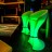 Барный стул светящийся LED TRENDY-2 c разноцветной RGB подсветкой и пультом ДУ IP65 — Купить в интернет-магазине LED Forms