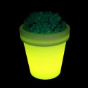 Светящееся кашпо для цветов LED ALPHEN-2 c разноцветной RGB подсветкой и пультом ДУ IP65 — Купить в интернет-магазине LED Forms