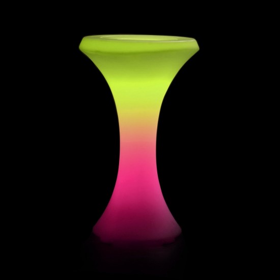 Барный стол светящийся LED ALPHEN c разноцветной RGB подсветкой и пультом ДУ IP65 — Купить в интернет-магазине LED Forms