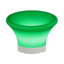 Светящаяся ваза для фруктов LED PLATE-2 с разноцветной RGB подсветкой и пультом ДУ IP54 — Купить в интернет-магазине LED Forms