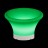 Светящаяся ваза для фруктов LED PLATE-2 с разноцветной RGB подсветкой и пультом ДУ IP54 — Купить в интернет-магазине LED Forms