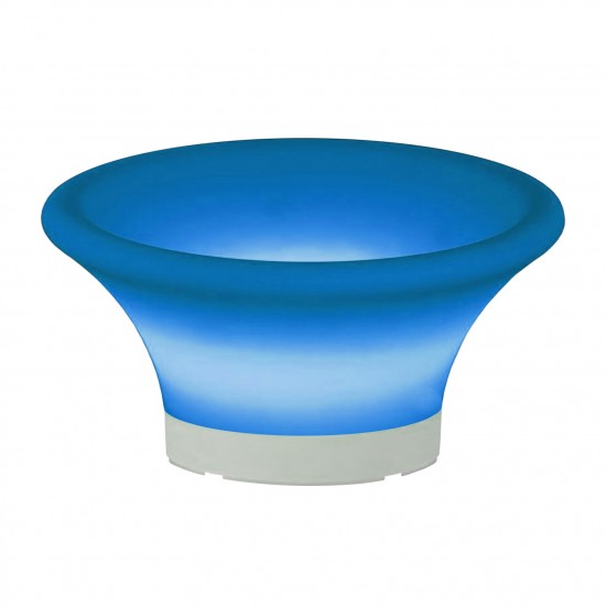 Свеящаяся ваза для фруктов LED PLATE-3 с разноцветной RGB подсветкой и пультом ДУ IP54 — Купить в интернет-магазине LED Forms