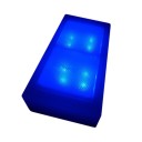 Светодиодная брусчатка LED LUMBRUS 100x200x40 мм синяя IP68