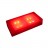 Светодиодная брусчатка LED LUMBRUS 100x200x40 мм красная IP68