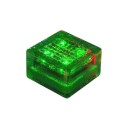 Светодиодная брусчатка на солнечных батареях LED LUMBRUS 100x100x60 мм. зелёная IP68 — Купить в интернет-магазине LED Forms