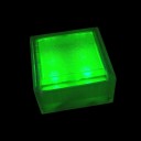 Светодиодная брусчатка LED LUMBRUS 100x100x60 мм зелёная IP68