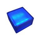 Светодиодная брусчатка LED LUMBRUS 100x100x60 мм синяя IP68