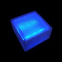 Светодиодная брусчатка LED LUMBRUS 100x100x60 мм синяя IP68