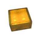 Светодиодная брусчатка LED LUMBRUS 100x100x60 мм жёлтая IP68