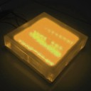 Светодиодная тротуарная плитка LED LUMBRUS 200x200x40 мм. жёлтая IP68 — Купить в интернет-магазине LED Forms
