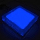 Светодиодная тротуарная плитка LED LUMBRUS 200x200x40 мм. синяя IP68 — Купить в интернет-магазине LED Forms