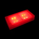 Светодиодная брусчатка LED LUMBRUS 100x200x60 мм. красная IP68 — Купить в интернет-магазине LED Forms