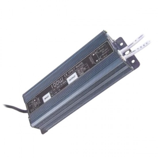 Блок питания с трансформатором для светодиодных светильников 100 Вт. 12V IP67 — Купить в интернет-магазине LED Forms