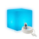 Светильник куб LED CUBE 20 см. разноцветный RGB с пультом ДУ IP65 220V — Купить в интернет-магазине LED Forms