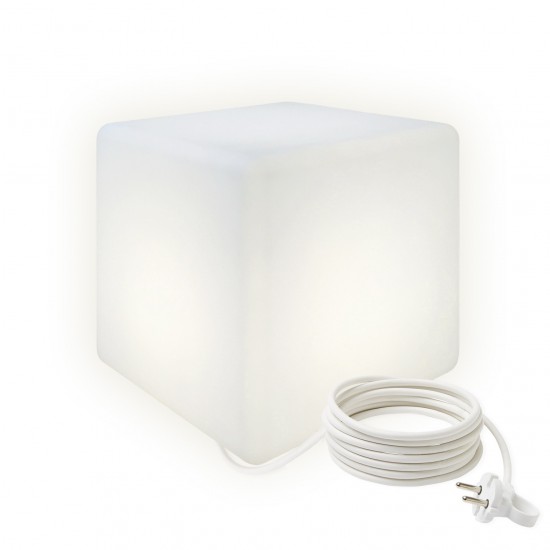 Светильник куб LED CUBE 20 см светодиодный белый IP65 220V