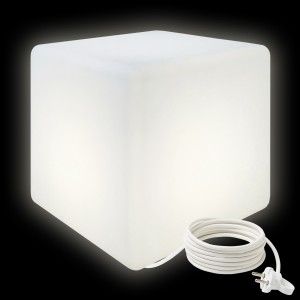 Светильник куб LED CUBE 40 см светодиодный белый IP65 220V