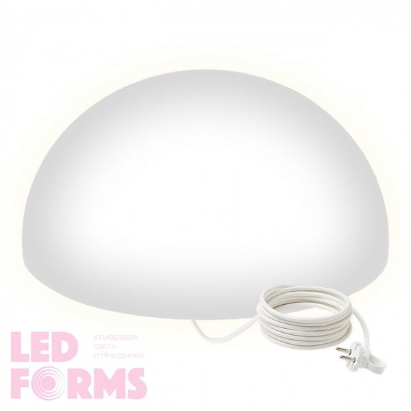 Светильник полусфера LED HEMISPHERE 80 см. светодиодный белый IP65 220V — Купить в интернет-магазине LED Forms