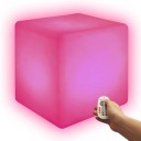 Светильник куб беспроводной LED CUBE 50 см. разноцветный RGB с аккумулятором и пультом USB IP68 — Купить в интернет-магазине LED