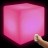 Светильник куб беспроводной LED CUBE 60 см. разноцветный RGB с аккумулятором и пультом USB IP68 — Купить в интернет-магазине LED