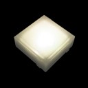 Светодиодная брусчатка LED LUMBRUS 100x100x40 мм белая IP68