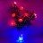 Светильник Светодиодные цветы LED DREAM, розовые розы с синей подсветкой вазы — Купить в интернет-магазине LED Forms