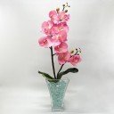 Светильник Светодиодные цветы LED INSPIRATION, розовые орхидеи с сине-зелёной подсветкой вазы — Купить в интернет-магазине LED F
