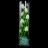 Светильник Светодиодные цветы LED SPIRIT, белые тюльпаны с синей подсветкой вазы — Купить в интернет-магазине LED Forms