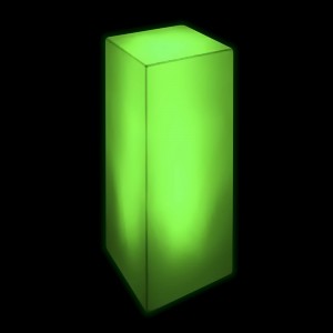 Тумба светящаяся LED Bora M Interior, светодиодная, разноцветная RGB, 220V — Купить в интернет-магазине LED Forms