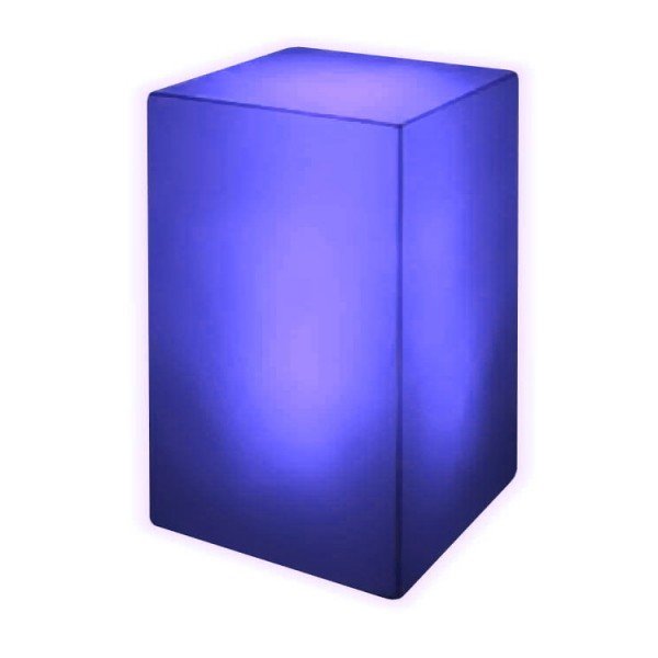 Тумба светящаяся LED Bora S, светодиодная, разноцветная RGB, 220V — Купить в интернет-магазине LED Forms