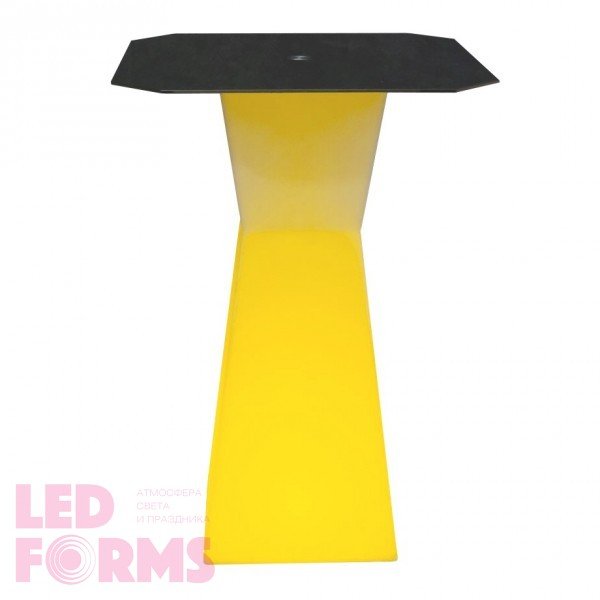Светящийся барный стол LED PRISM B 110 cм. разноцветный RGB с пультом ДУ IP65 220V