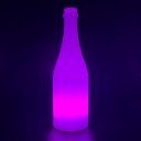 Беспроводная лампа-ночник с аккумулятором Бутылка LED BOTTLE разноцветная RGB с пультом USB IP65 — Купить в интернет-магазине LE