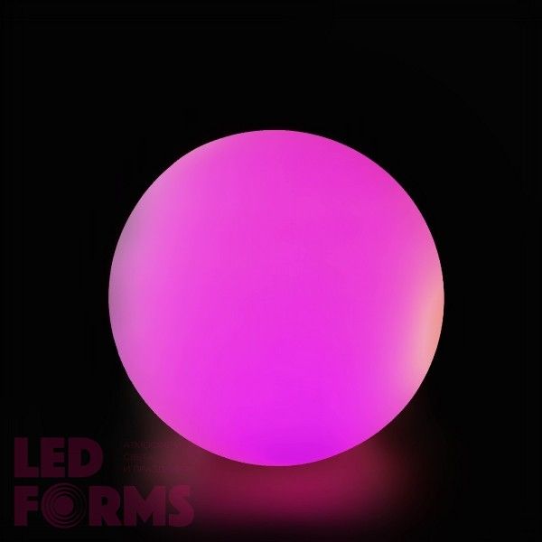 Светильник шар LED MOONBALL 30 см. разноцветный RGB с пультом ДУ IP65 220V — Купить в интернет-магазине LED Forms