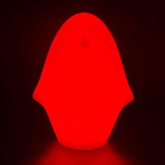 Садовый уличный светильник Пингвин LED PENGUIN c разноцветной RGB подсветкой и пультом ДУ IP65 220V