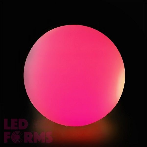 Светильник шар LED MOONBALL 40 см. разноцветный RGB с пультом ДУ IP65 220V — Купить в интернет-магазине LED Forms