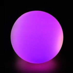 Светильник шар беспроводной LED MOONBALL 50 см. разноцветный RGB с аккумулятором и пультом USB IP68 — Купить в интернет-магазине