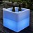 Светящееся ведро для льда и шампанского LED BAR 40 см. с разноцветной RGB подсветкой IP65 220V — Купить в интернет-магазине LED 