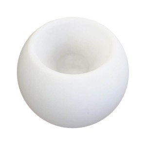 Светящееся кашпо шар для цветов LED MOONY 100 см. c белой светодиодной подсветкой IP65 220V — Купить в интернет-магазине LED For