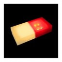 Светодиодная тротуарная плитка LED LUMBRUS 200x100x40 мм. двухцветная жёлтый-красный IP68 — Купить в интернет-магазине LED Forms