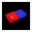 Светодиодная тротуарная плитка LED LUMBRUS 200x100x40 мм. двухцветная красный-синий IP68 — Купить в интернет-магазине LED Forms