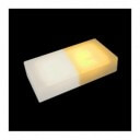 Светодиодная тротуарная плитка LED LUMBRUS 200x100x60 мм. двухцветная белый-жёлтый IP68 — Купить в интернет-магазине LED Forms