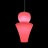 Подвесной светильник Гном LED DWARF c разноцветной RGB подсветкой и пультом ДУ IP65 — Купить в интернет-магазине LED Forms