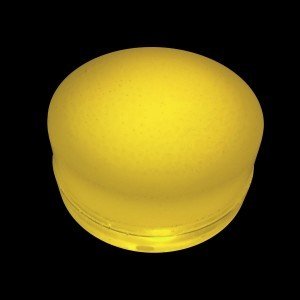 Грунтовый светильник LED LUMBRUS Spot 50x60 мм одноцветный жёлтый IP68