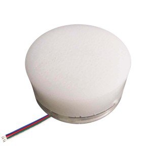 Грунтовый светильник LED LUMBRUS Spot 50x60 мм. разноцветный RGB IP68 — Купить в интернет-магазине LED Forms