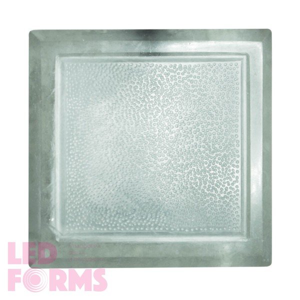 Светодиодная брусчатка LED LUMBRUS Crystal 100x100x60 мм белая IP68