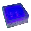 Светодиодная брусчатка LED LUMBRUS Crystal 100x100x60 мм разноцветная RGB IP68