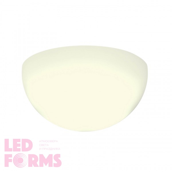 Потолочный светильник LED ПОЛУСФЕРА 40 см. светодиодный белый IP65 220V — Купить в интернет-магазине LED Forms