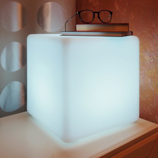 Светильник куб GLOW CUBE 30 см. светодиодный белый IP65 220V — Купить в интернет-магазине LED Forms