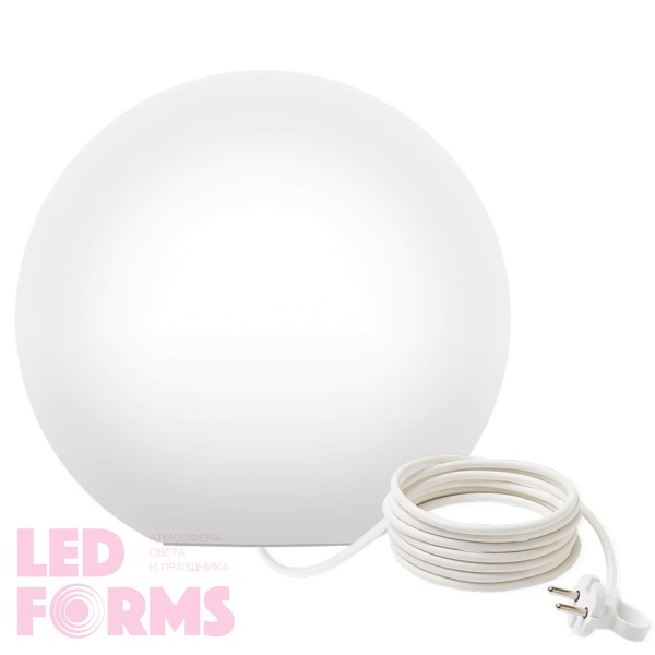 Светильник шар LED MOONBALL 30 см светодиодный белый IP65 220V