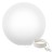 Светильник шар LED MOONBALL 40 см. светодиодный белый IP65 220V — Купить в интернет-магазине LED Forms
